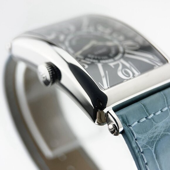 Franck Muller Stainless Steel Black Dial 32mm Automatic Men's Watch 1200SC - Picture 5 of 9